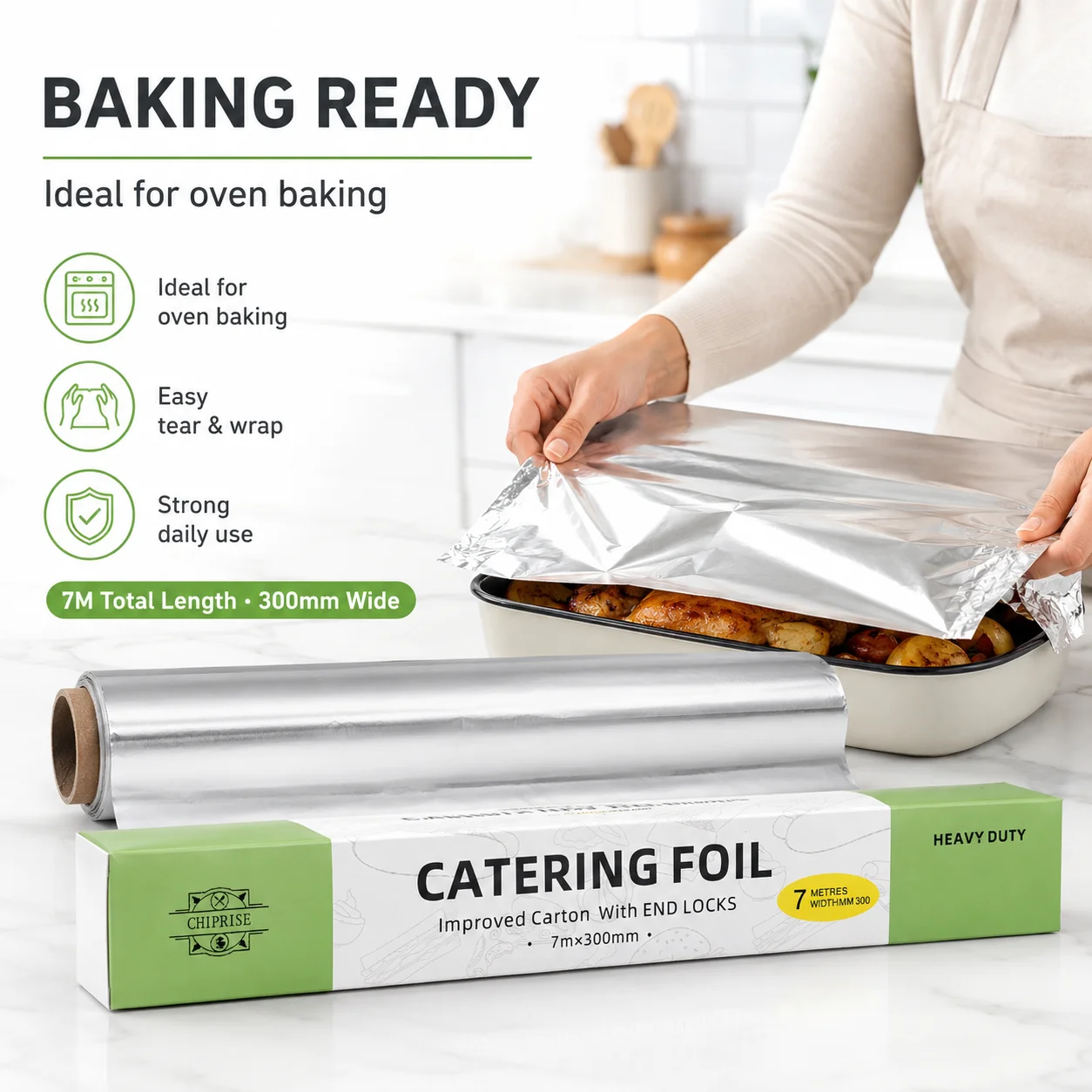 Set Kombinasi Aluminium Foil – - Meal Prep Wraps ulasan dan harga