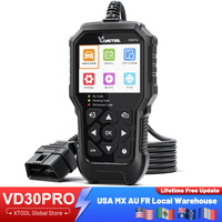 VDIAGTOOL VD30 PRO OBD2 Scanner Check Engine Light For All OBDII Cars Battery Voltage Test Full OBD2 Code Reader Diagnostic Tool