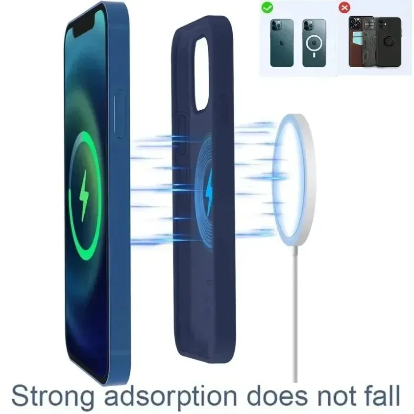 New 30W Fast Charger Original Magnetic Wireless Device For iPhone 16 15 14 Pro Max Mini USB C 8 Plus XR X XS MAX Airpods image 5