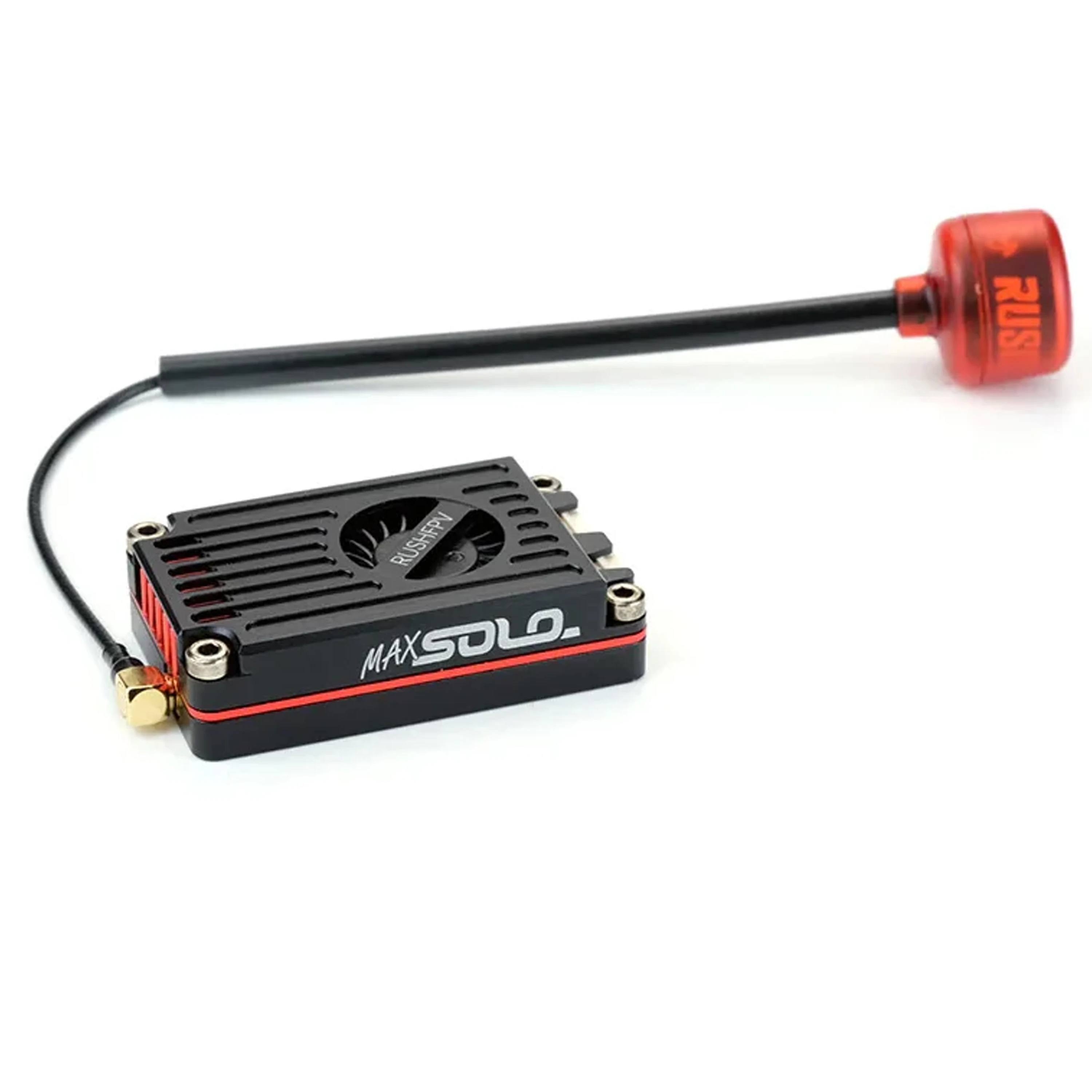 

RUSH TANK MAX SOLO VTX 2.5W High Power VTX 48CH Video Transmitter with CNC shell for RC FPV Long Range Fixed-wing Drones