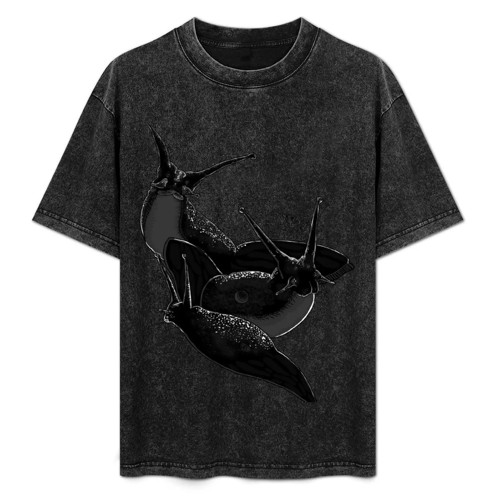 

Black slugs T-Shirt man t shirt heavy cotton cotton tshirt 100% anime t shirts for man man t shirts graphic T-Shirt