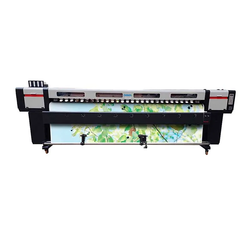 For Gz10 Feet 3.2m Large Format Printer Eco Solvent Outdoor Big Flex Wit Color Xp600 I3200 2 3 4 Print Heads Eco-solvent Printer