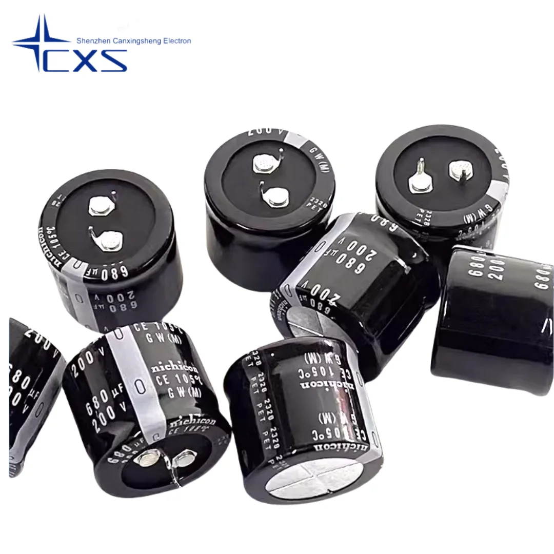 2PCS 200V680UF  680UF200V Size 30*25/30 35*25/30 Nichicon Electrolytic Capacitors