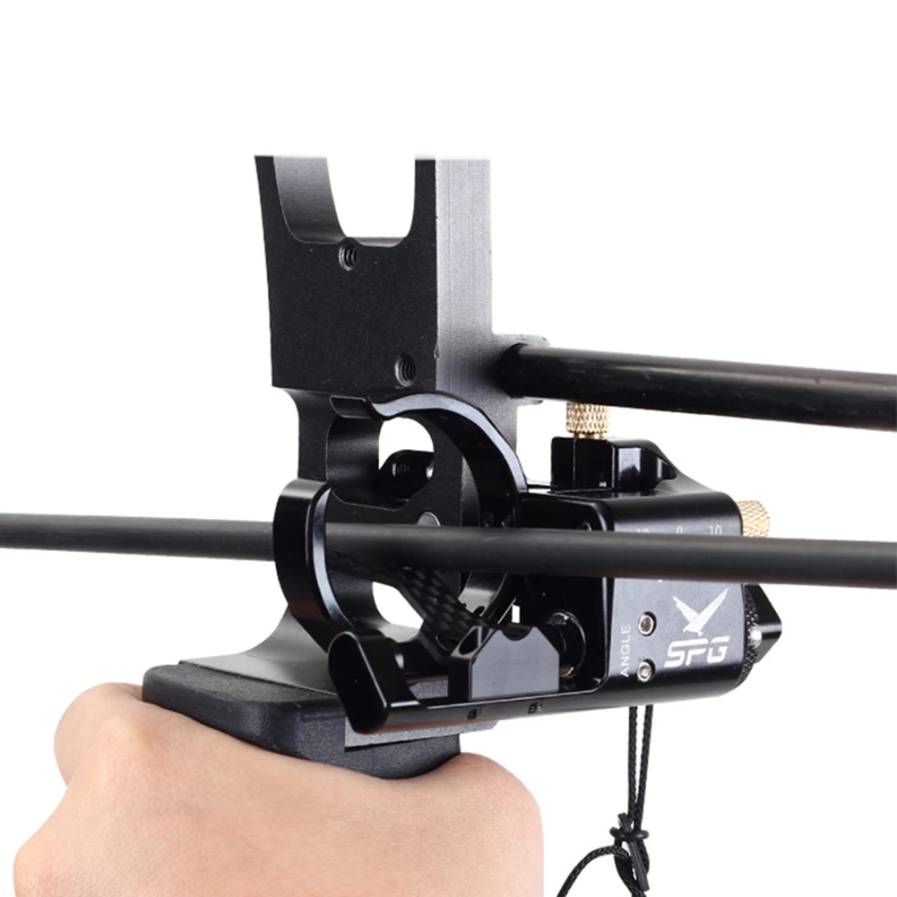 Professional Aluminum Archerys Arrow Rest Adjustable Bow Lifting Landing Support For Compound Recurve Bows  Black Y-Fork Hunting