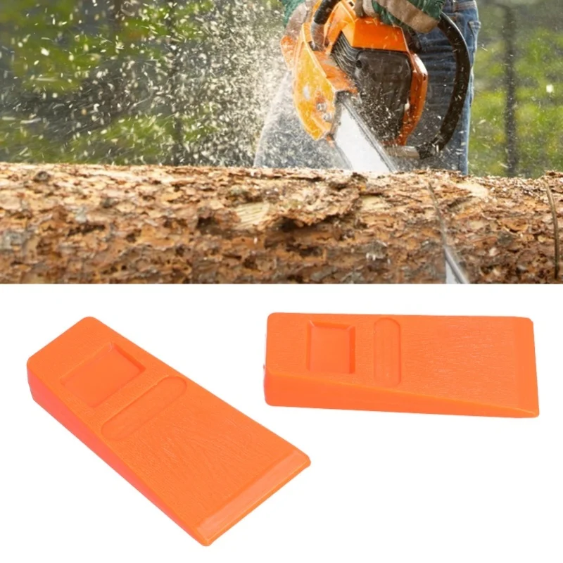 Tree Felling Wedges Safe Effort Saving ABS Plastic Weatherproof Stable Convenient Chainsaw Wedges For Lumbering