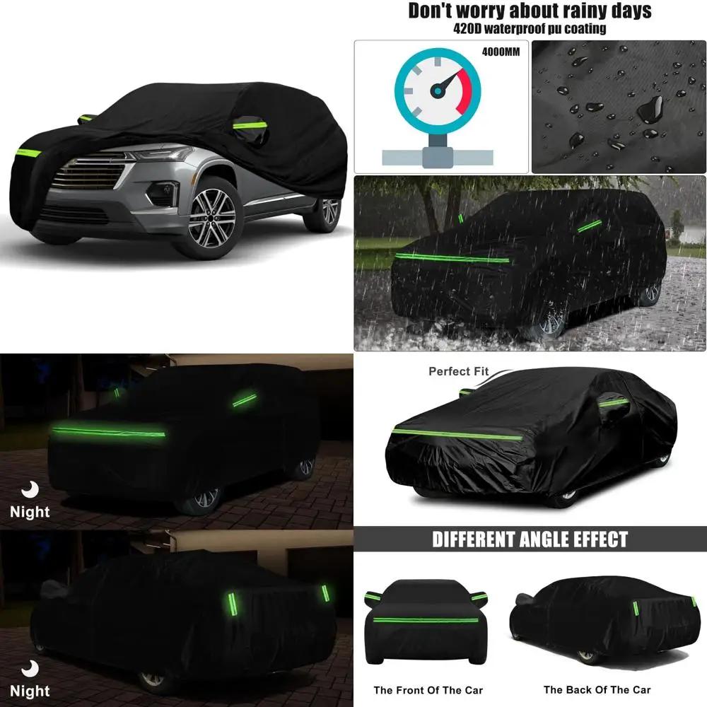 

Всепогодный водонепроницаемый автомобильный чехол 420D для моделей 2009-2023, совместимый с различными накладками, включая LT, LS, RS, Premier, High C