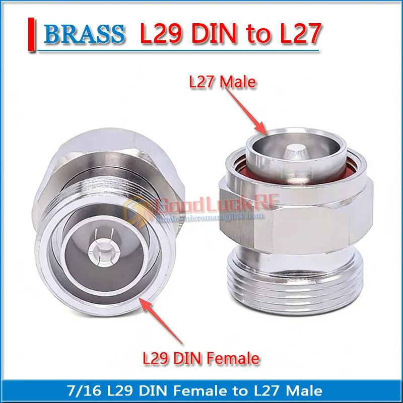 7/16 L29 Din Female…