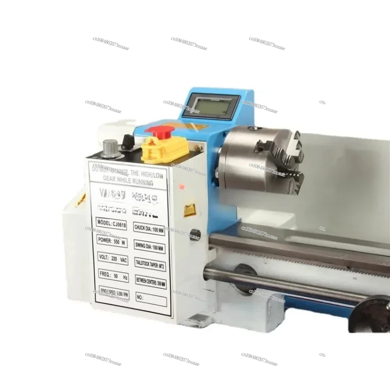 CQ0618A Horizontal Metal Milling Lathe Mini  High-quality Bench  Machine Household Variable Speed   220V