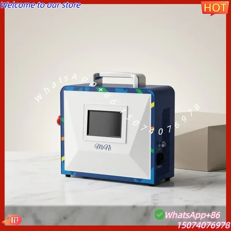 2026 Customizable Language Ultralight 12kg 300W/600W Portable QCW Spot Welder 2-in-1Welding Cutting for LED Light Board