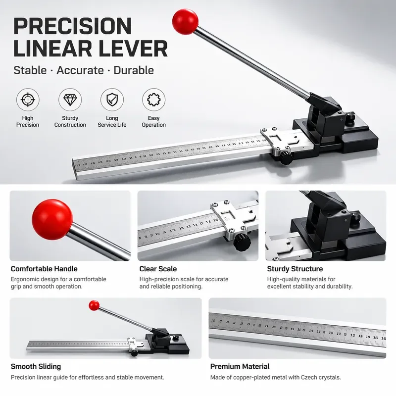 Multifunctional Manual Creasing Matrix Cutter Industrial Die Cutting Tool for Paper Packaging Cardboard Craft DIY