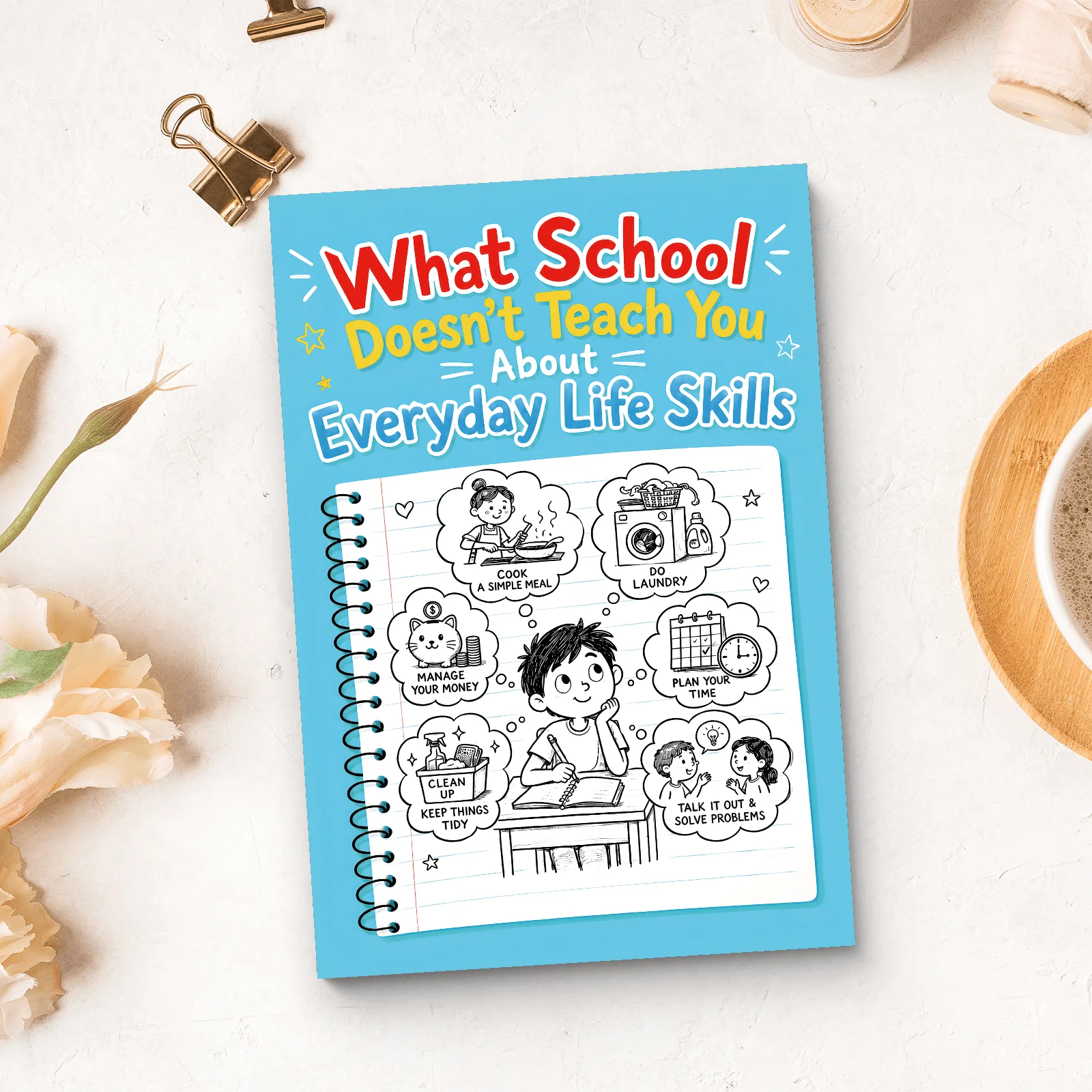 School Didn't Teach You Daily Life Skills: The Ultimate Guide to Becoming Independent, Confident