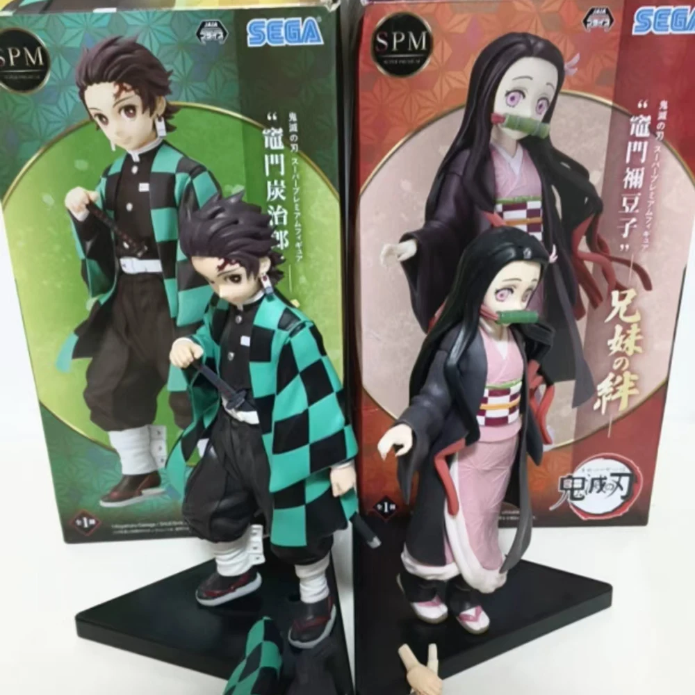 

В наличии оригинальная фигурка SEGA SPM Kimetsu No Yaiba Kamado Tanjirou Kamado Nezuko аниме фигурка Коллекция фигурок Модель