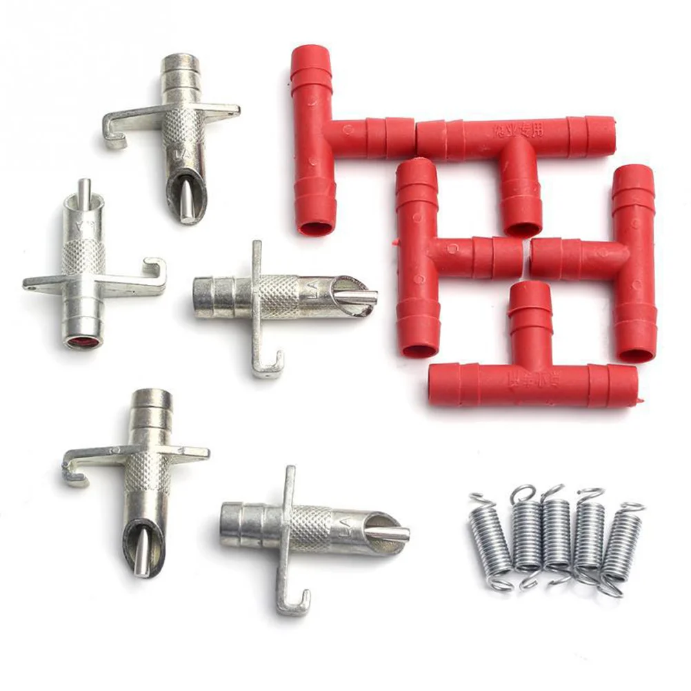 

10Pcs Rabbit Drinker Galvanized Spring Billed Automatic Drinking Equipment Feeder for Cage Small Animals Rabbits Ferrets