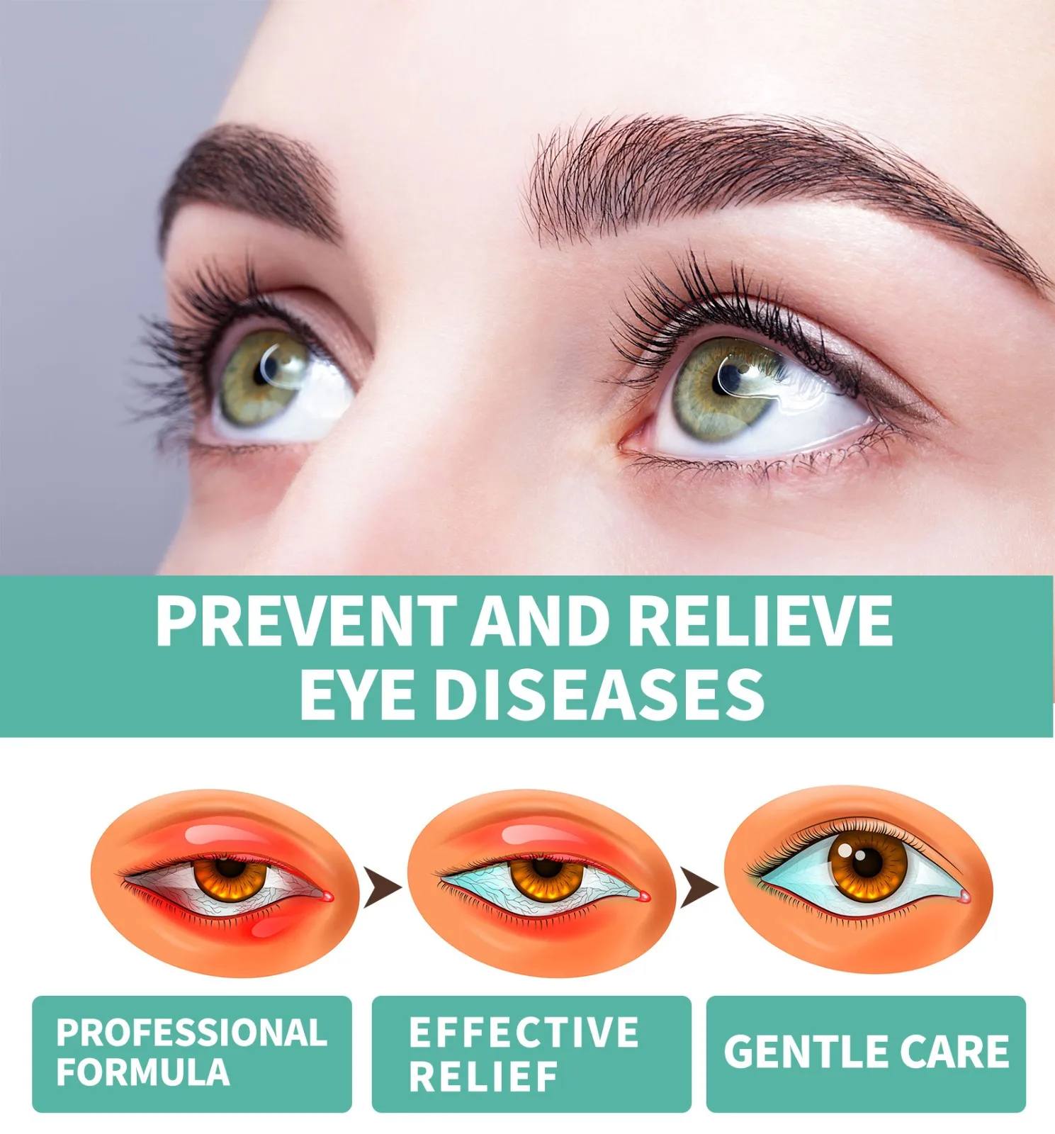 Eye Edema Relieve Vision Myopia Treatment Eye Care Patch Fatigue Vision Enhance Roller Improve Eye Relieve Focus On Eye Health