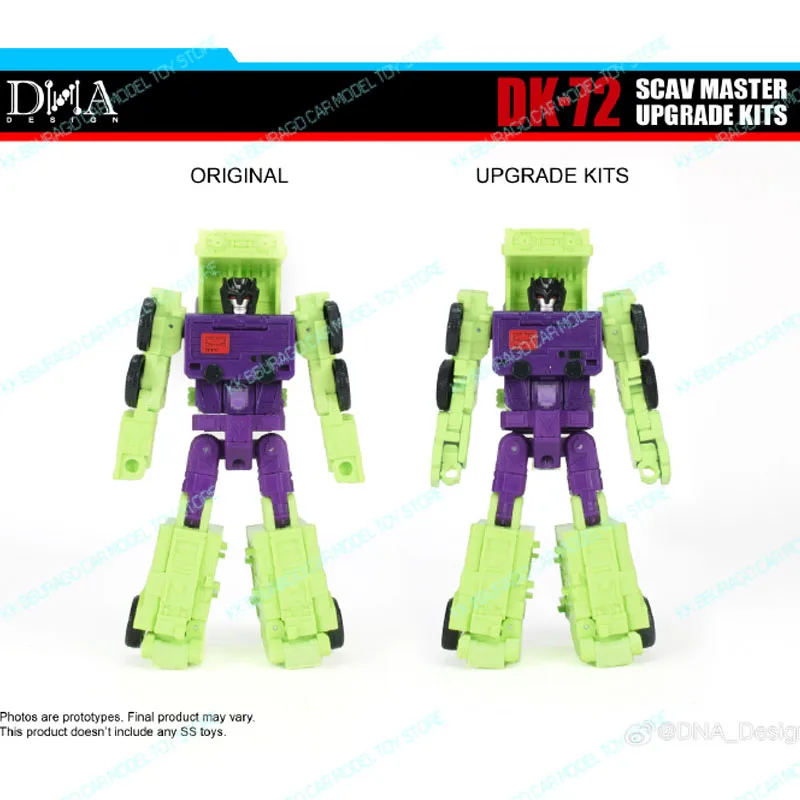 [Op voorraad] DNA DK72 Dk-72 upgradekits voor SS86 Movie Transformation Scan Master Action Figure-accessoire met exclusieve bonus