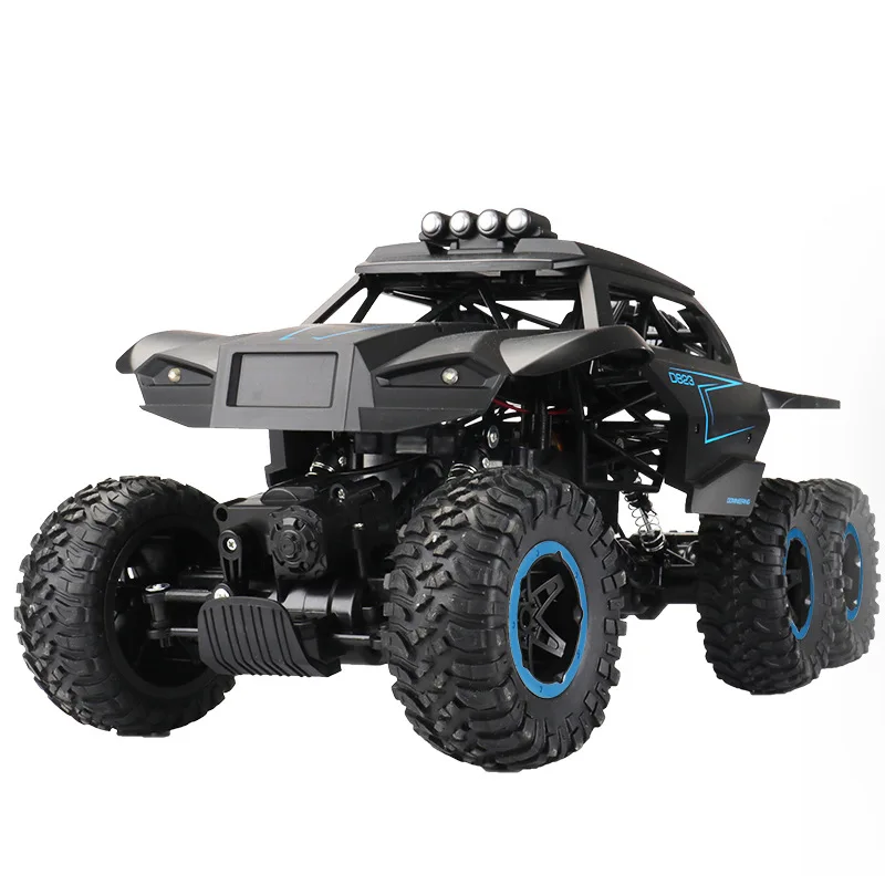 JJRC Big Mac 1:12 Six Wheel Drive Big Wheel Off Road Vehicle 2.4G Independent Suspension Shock Absorber Boy Toy Climbing Car