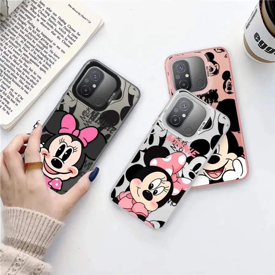 

Soft Shell Case for Xiaomi Redmi 13C 14C A3x 12C A1 A3 A2 Plus 12 A4 13 A1+ Disney Mickey Minnie Mouse