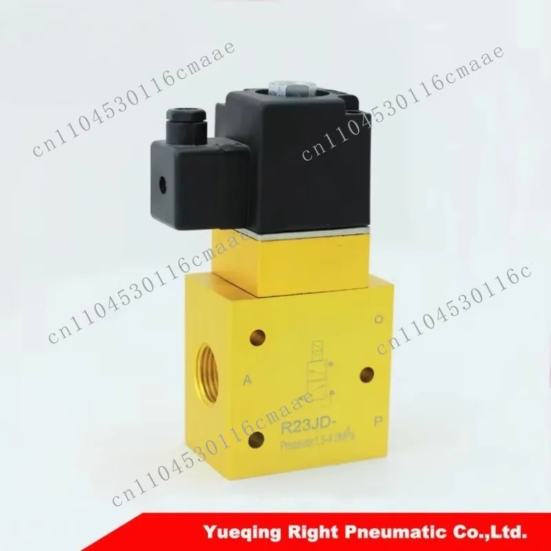 R23JD-08 3/2 Way High Pressure  Air Solenoid Valve