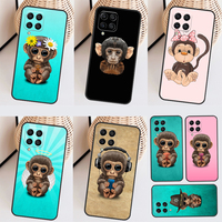 Monkey Gorilla Ape Baby Funda For Samsung Galaxy M51 M31s M21 M11 M12 M32 M52 M20 M13 M23 M33 M53 M14 M34 M54 Case