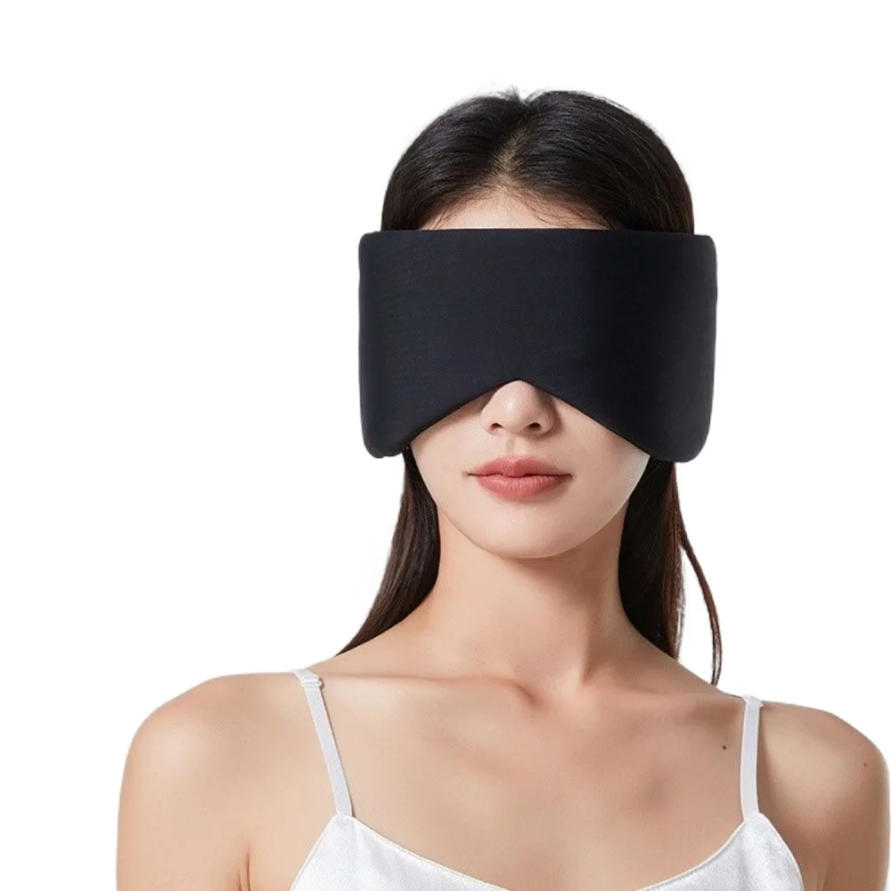 

Full Surround Sleep Eye Mask Blindfold Portable Warm Cool Eye Cover Patch Double-sided Blackout Night Eyeshade Women Men