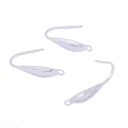 Onwear 50pcs 외과 스테인레스 스틸 316 귀걸이 후크 보석 만들기 용품에 대한 diy 귀 와이어 결과