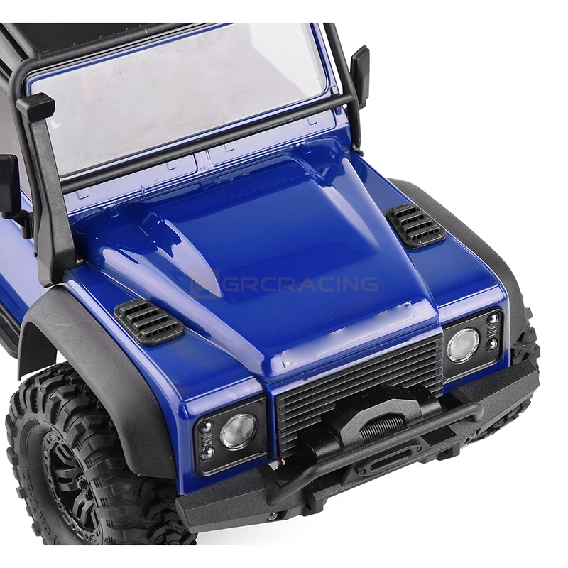 TRX4M Simulation Cover Air Intake Grille No Need To Drill Holes for 1/18 RC Crawler Car Traxxas TRX4-M Defender Upgrade Parts