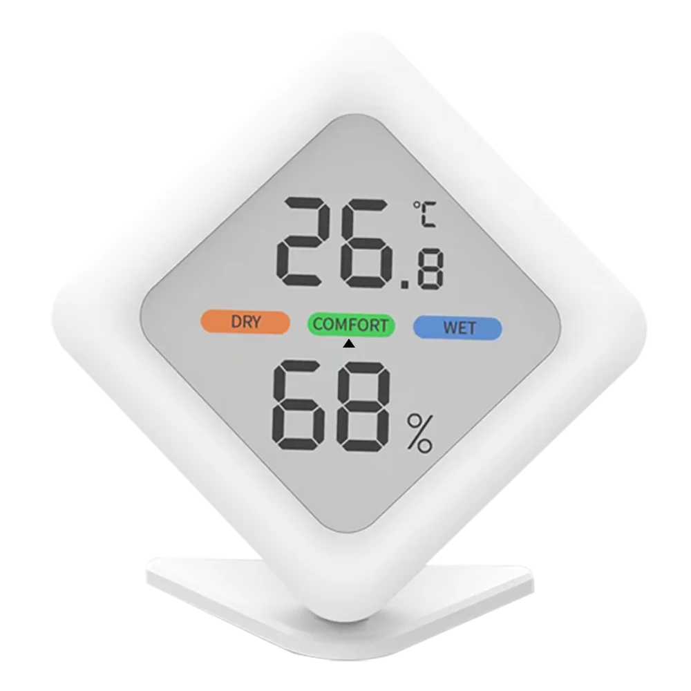 Battery-Powered LCD Display Hygrometer Digital Household Thermometer and Humidity Monitor Indoor Temperature Hygrometer Tester