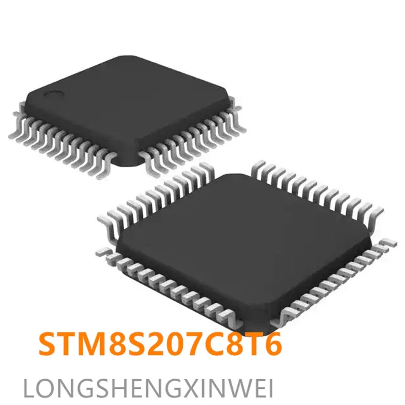 1PCS STM8S207C8T6 STM8S207 8S207C8T6 8-bit MCU QFP-48 New Original