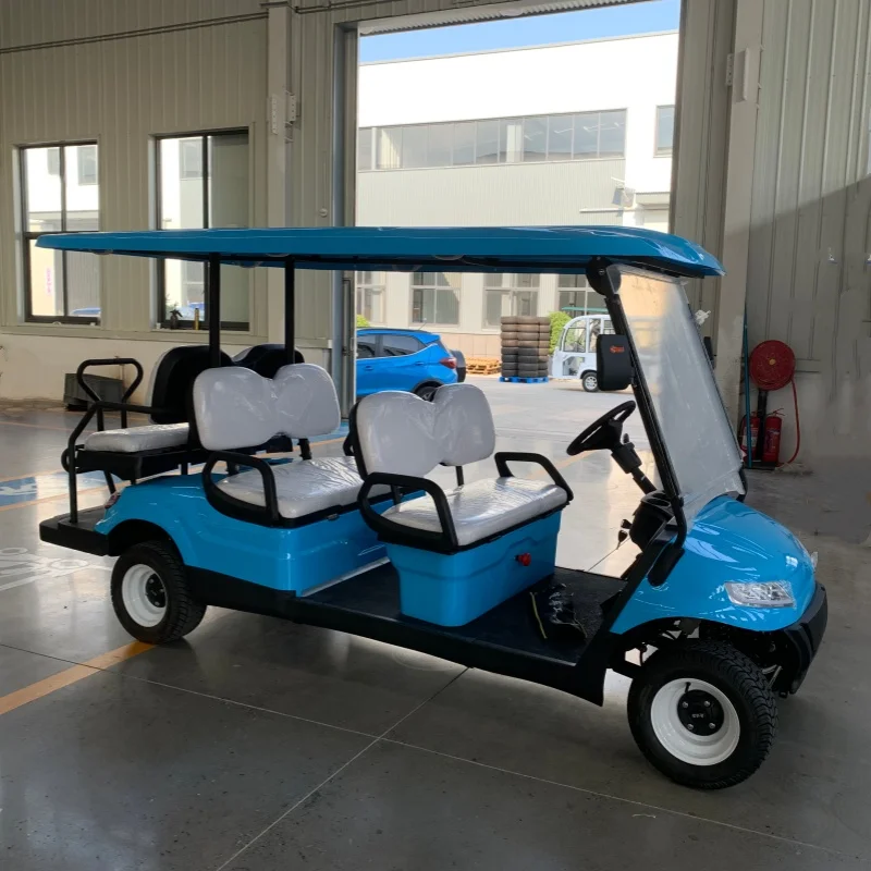Wholesale Electric Golf Cart Street Legal Cheap Price Club Buggy Electric Scooter 10 Inch Iron Tires Free Custom Color