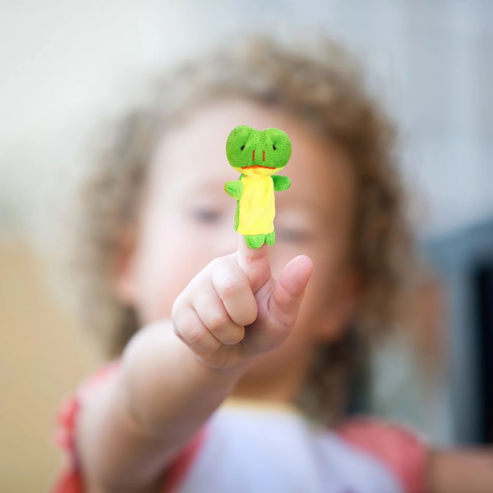 10 pezzi giocattoli da bagno burattino da dito burattini di animali di peluche bambole per bambini oggetti di scena per le mani bambino