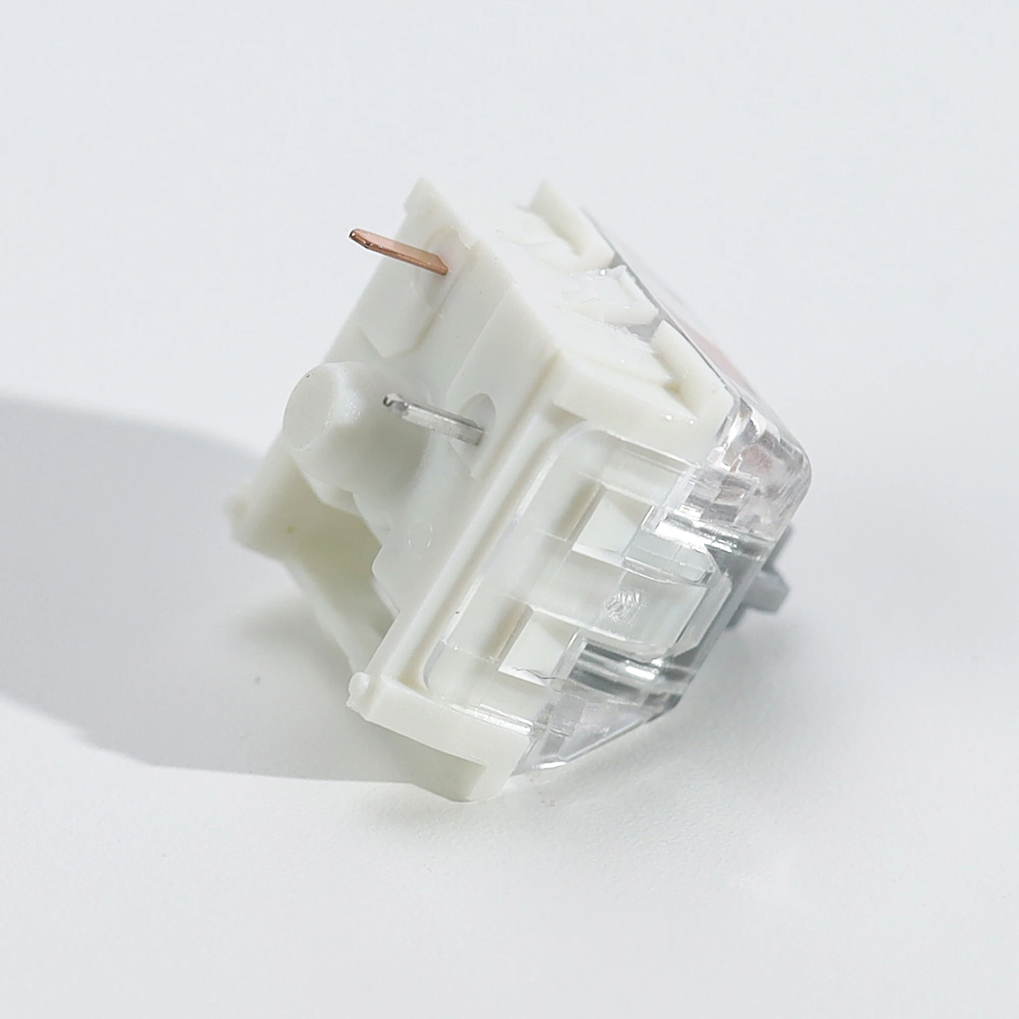 Kailh Speed Silver Switch Mechanische Tastaturschalter, cremig, linear, 3-polig, 40gf, vorgeschmiert, für 60 Gaming-Tastatur-Kit-Schalter – Detail 8
