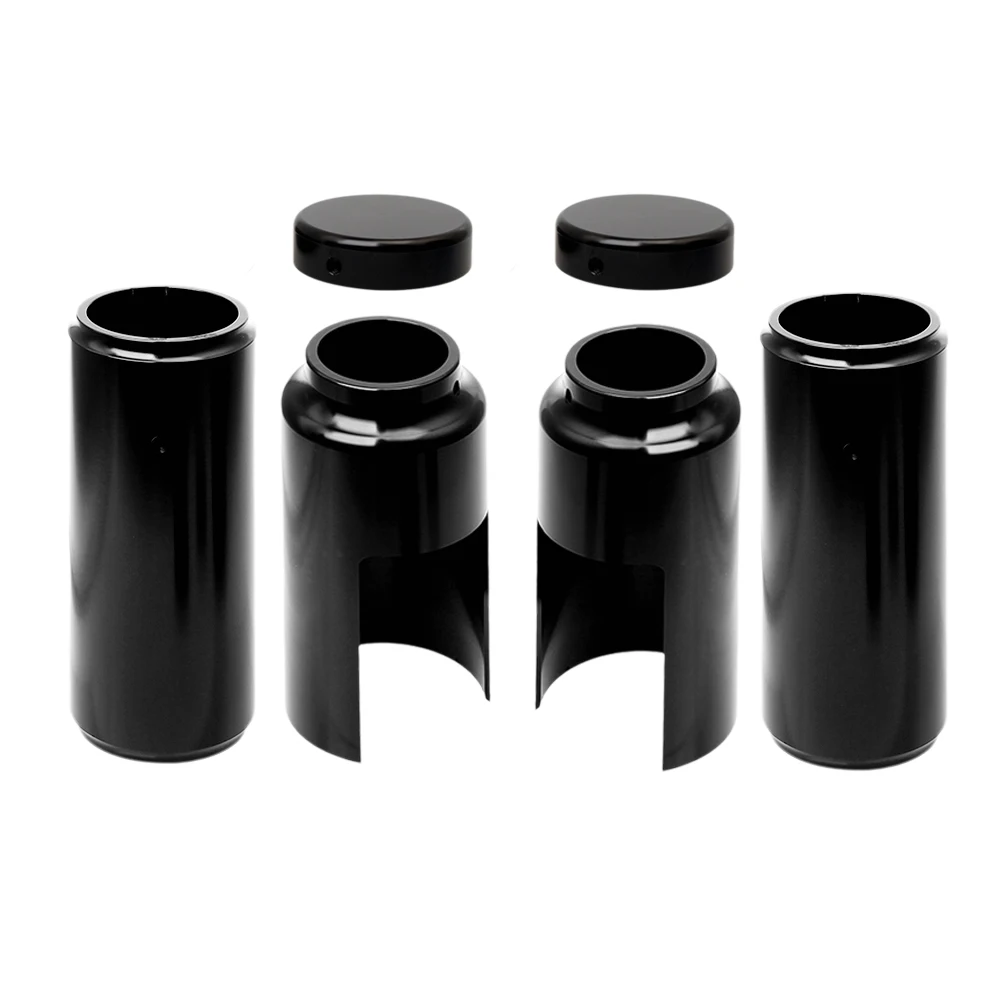 

Front Fork Shock Cover, Blackened Decor Sleeve, For Harley Softail Street Bob Shock Absorber Cover 2018-2025