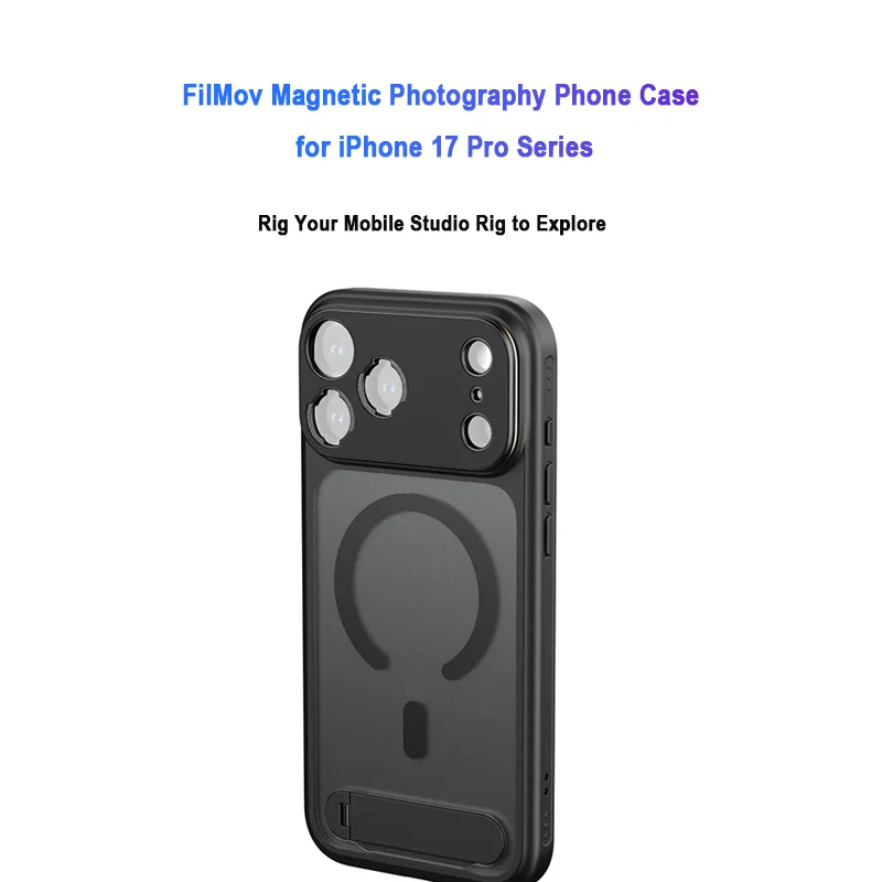 

SmallRig 17 Pro / Pro Max FilMov Lightweight Photography Phone Case for iPhone 17 Pro/ Pro Max MagSafe Suit 67mm Magnetic Filter