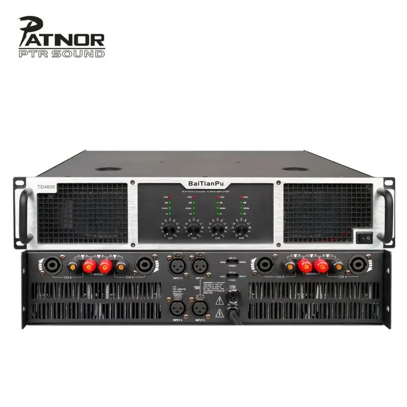 Home Audio Power Dj Amplifier Use With Line Array Vfd Display Price