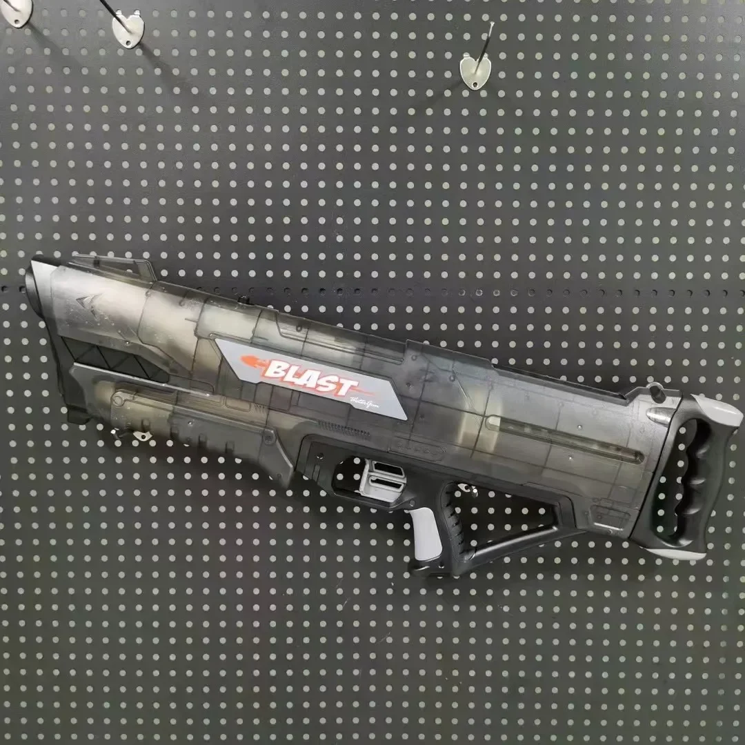 Super High Power Water Gun Toys No Battery Manually Pull-Out Pistol Spray Blaster Outdoor Game Water Play Toy for Boys Adults