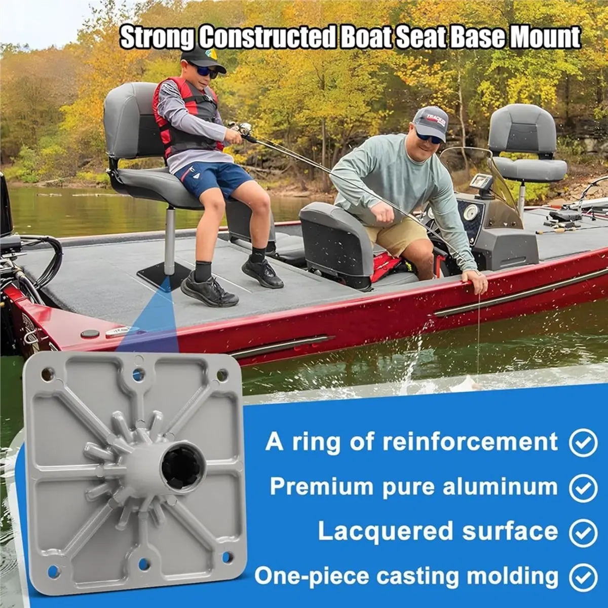 618 Mega Sale 2 Pack Marine Boat Seat Mounting Base 7