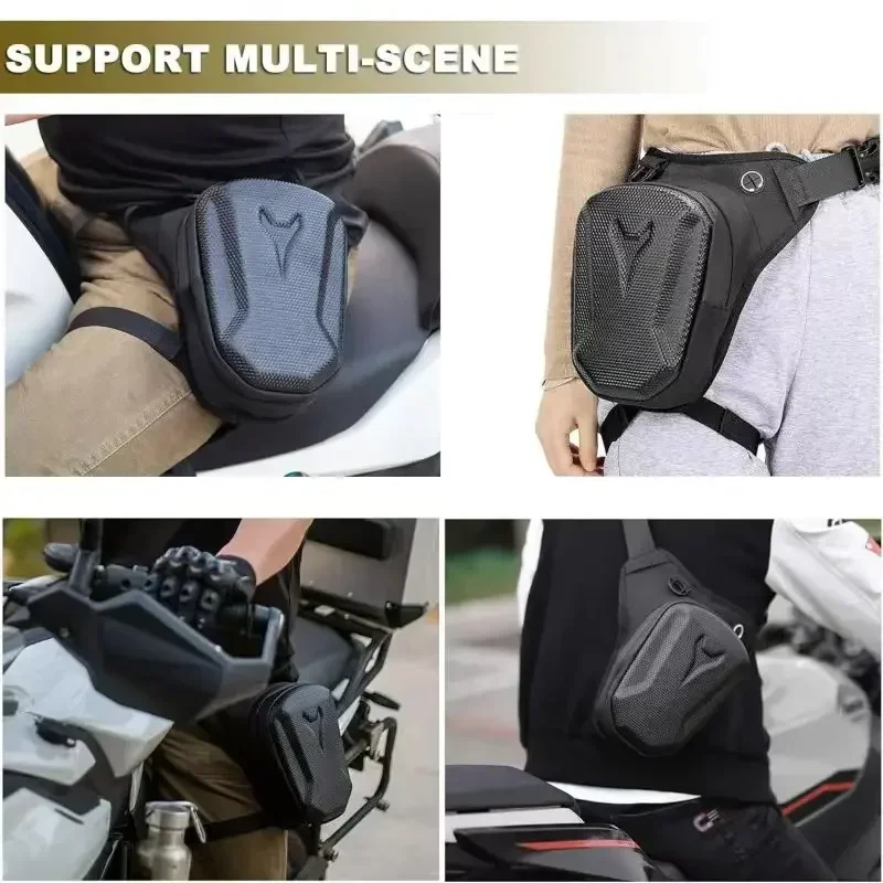 Motorcycle Leg Tank Bag Waterproof Waist Pack Crossbody Rider Biker Drop Thigh Motocross Moto Gear Men Women image 6