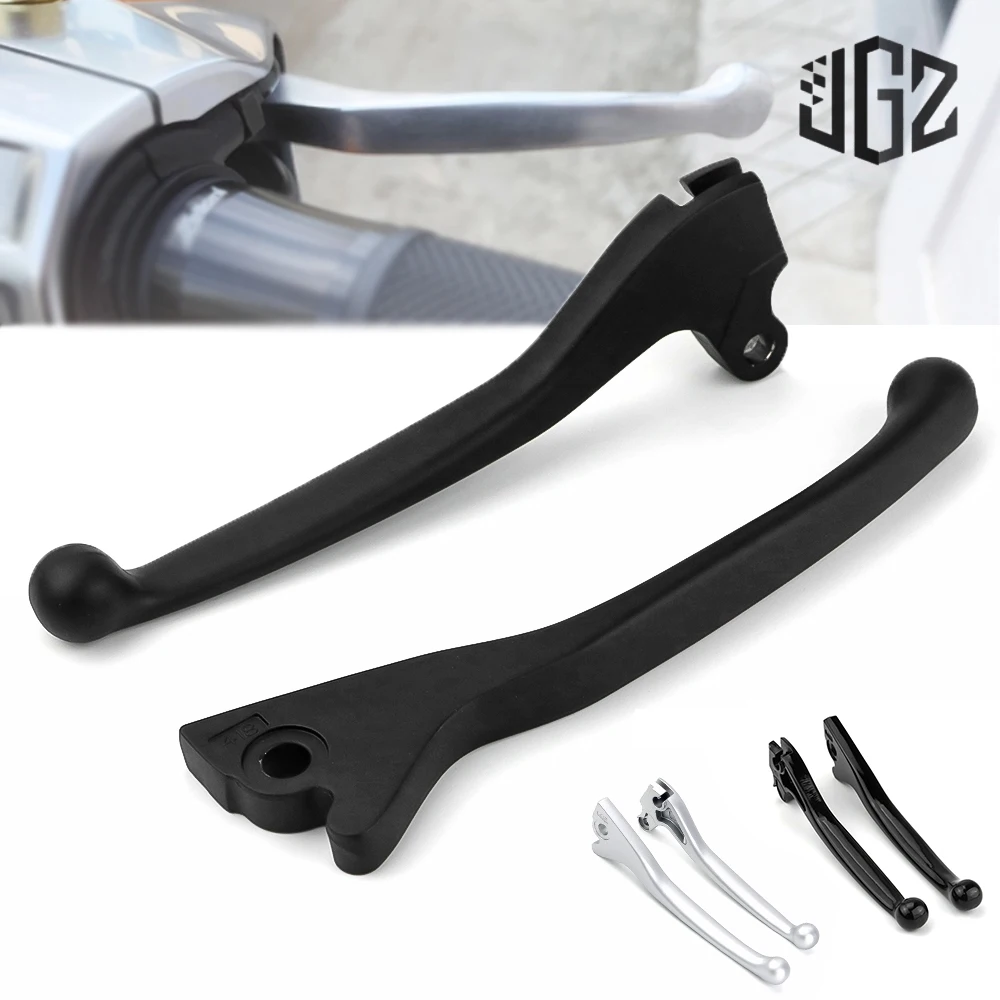 Motorcycle Cast Aluminum Handlebar Brakes Levers Accessories for VESPA LXV VXL150 S125 S150 SPRINT PRIMAVERA 50 150 Black Sliver