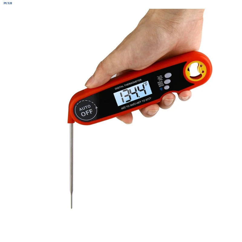 TP605 Instant Reading Meat Digital BBQ Thermometer For Kitchen Cooking With Backlight And Calibration Function