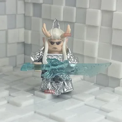 Movie Ancient times The Dragon King Building Blocks Model Bricks mini Action toy Figures Toy gift for children Geralt of Rivia
