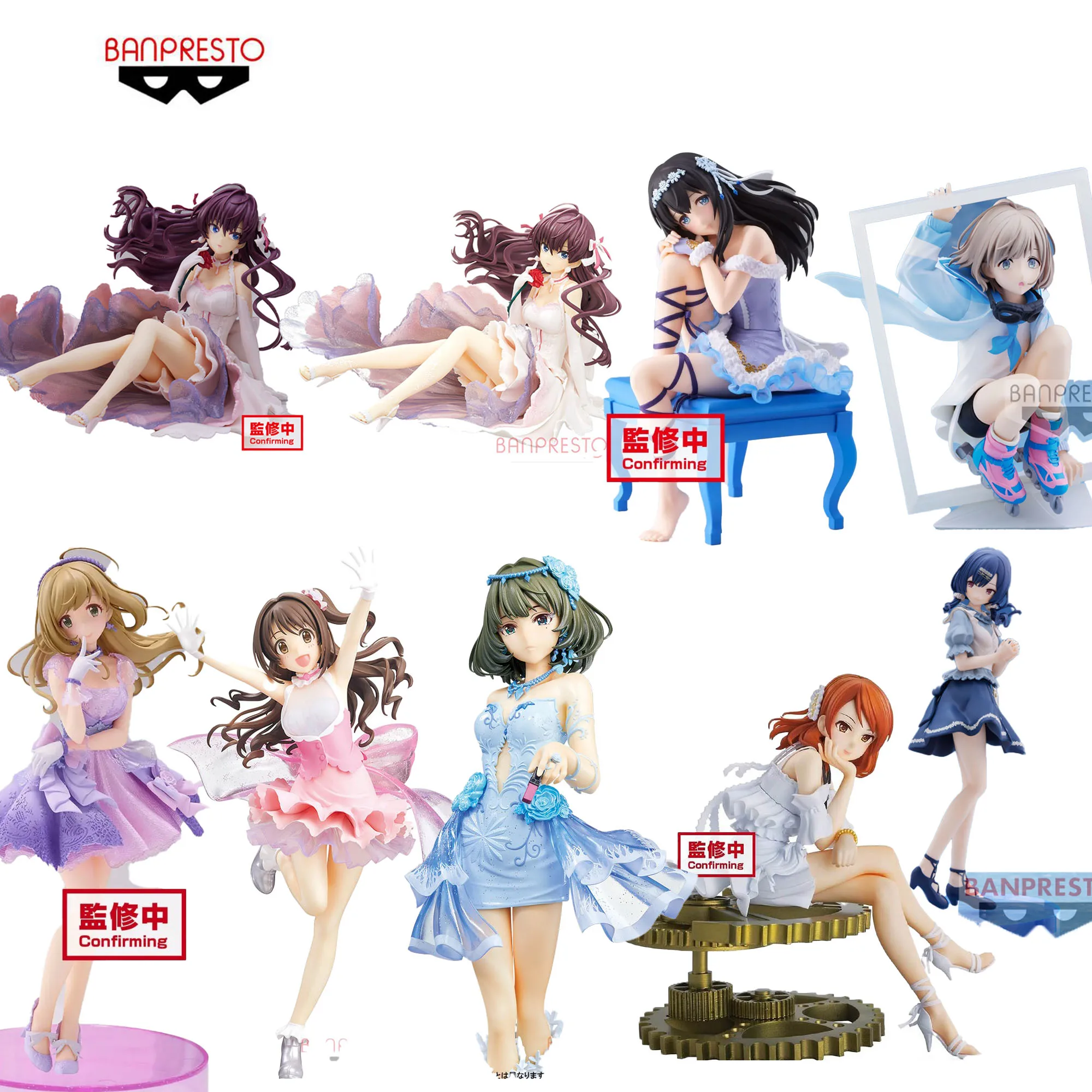 Оригинальный BANPRESTO ESPRESTO Ichinose Shiki SATA Shin Takagaki Kaede Sagisawa Fumika Morino Rinze Serizawa Asahi THE IDOLM @ STER