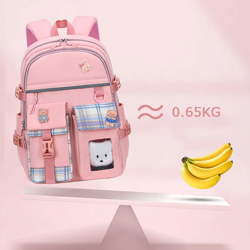 Cute Girls Waterproof Light Weight Backpack School Bags For students Kawaii School Bag Printing Backpacks