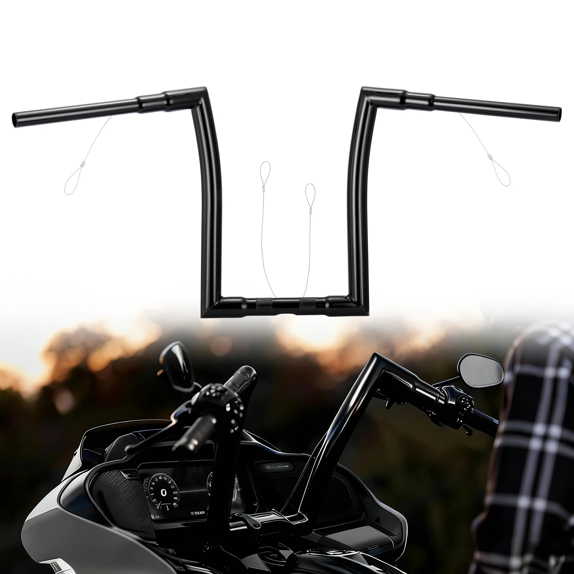 

1.5" Road Glide Handlebar for Harley 2024-Up Road Glide, 2023-Up CVO Road Glide, 2024-Up ABS Enabled Road Glide Models