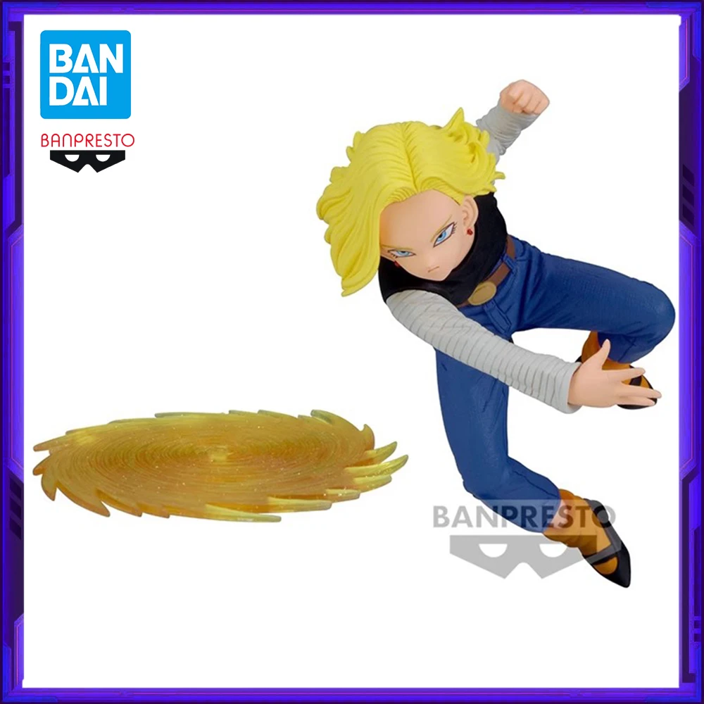 Auf Lager Bandai Original Banpresto Dragon Ball GxMateria Android 18 Anime Action Figur Modell Figuren Spielzeug