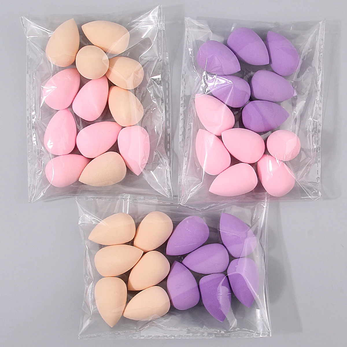 12/36PCS Professional Mini Makeup Sponge Beauty Egg, Super Soft, No Powder Sticking When Applying Makeup, Facial Makeup Tool