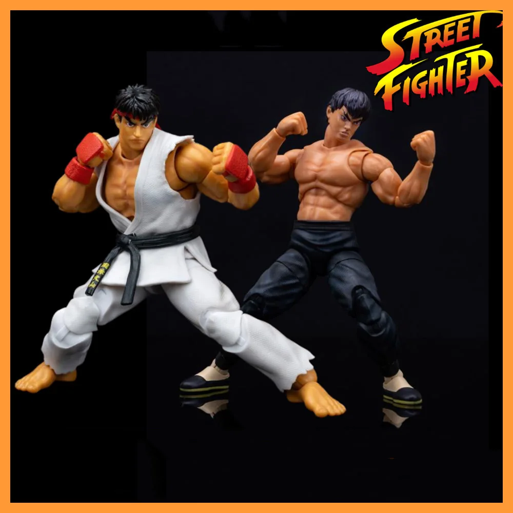 

In Stock Jada Toys 1/12 Scale Street Fighter Roles White Dragon Fei Long Full Set Model 6-inch Action Figure Toys for Fans Gift