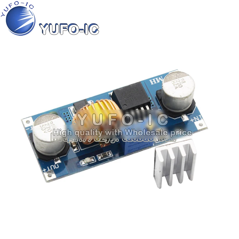 DCDC XL4015 Adjustable step-down Module 4 ~ 38v 5A high-power 96% High Efficiency Low Ripple