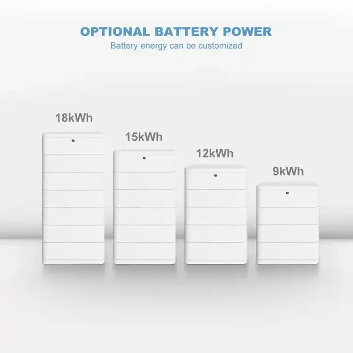 Stackable Home Energy System 51.2V 100AH 200Ah 300Ah 15kwh 20kwh 30kwh Solar Lithium Battery Pack 48V LiFePO4 Battery