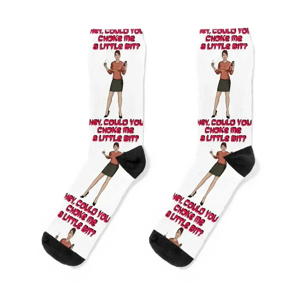 Crazy Cheryl Archer Cheryl Tunt Carol Tunt Archer Quote Socks funny sock Climbing Toe sports Socks Women Men's