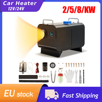 2 5 8KW Car Heater 12V Air Diesel Heater With LCD switch Remote Control Integrated Machine All In One Parking diesels Heater